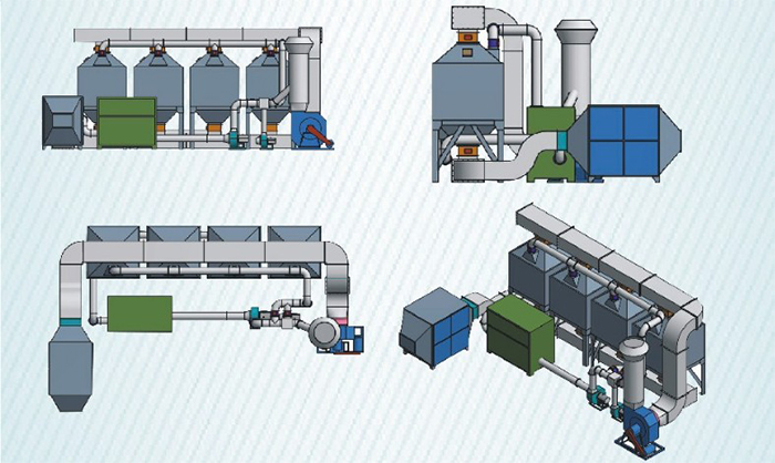 脫附吸附催化燃燒設備構造原理圖
